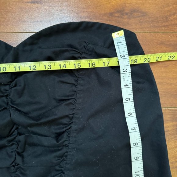TORRID Strapless Tube Top Black Size 3 / US Size 3X - Picture 9 of 12